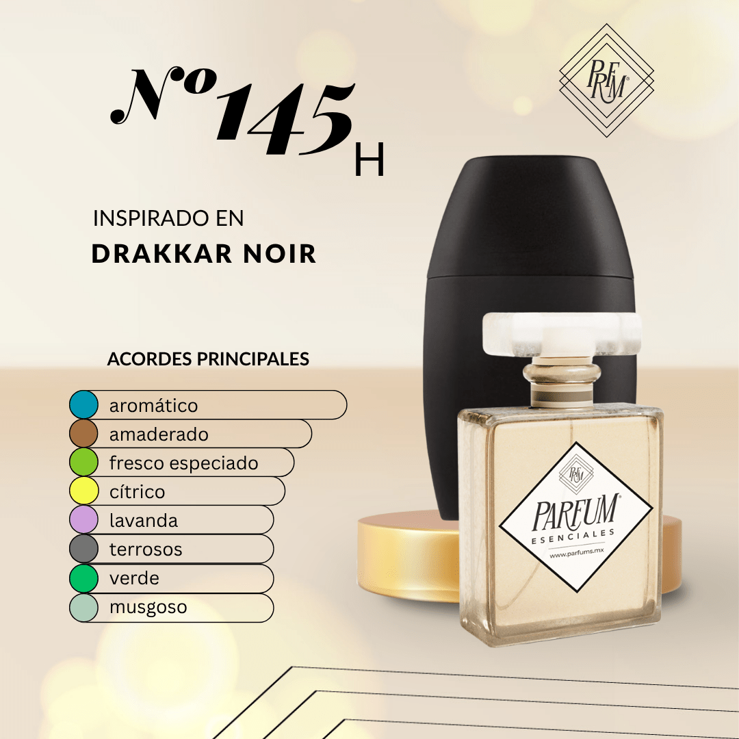 145H inspirado en DRAKKAR NOIR MAN