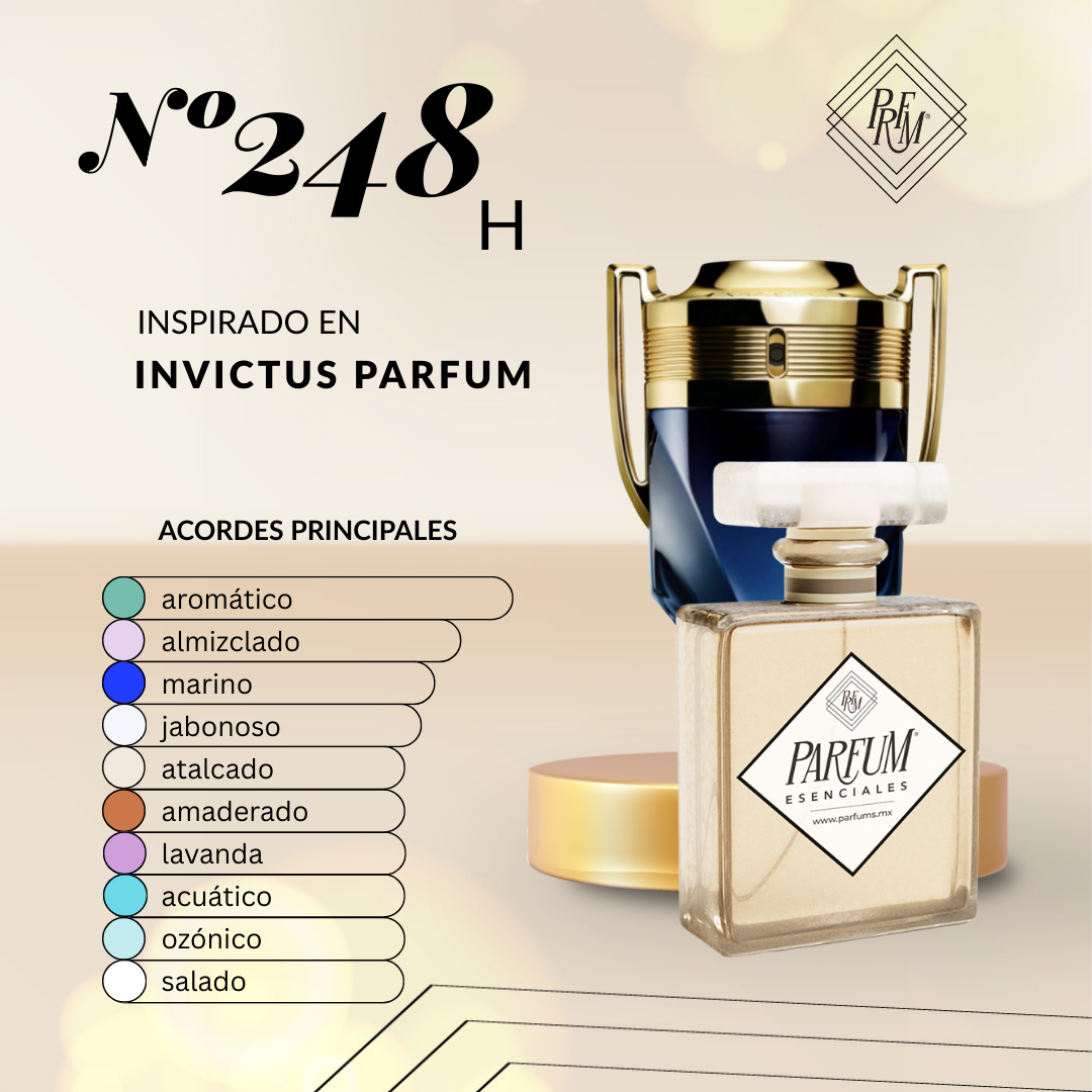248H inspirado en INVICTUS-PARFUM