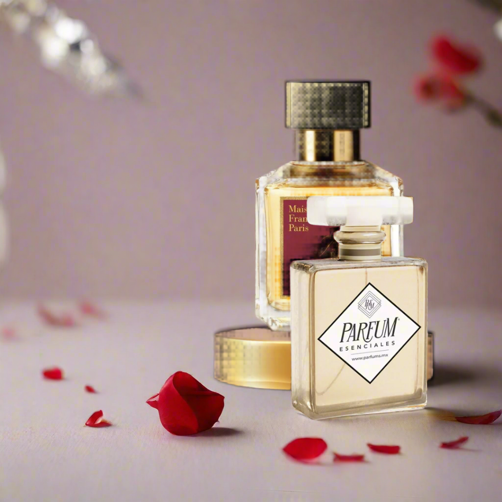 Botella de perfume 254 NI Inspirado en Baccarat Rouge 540