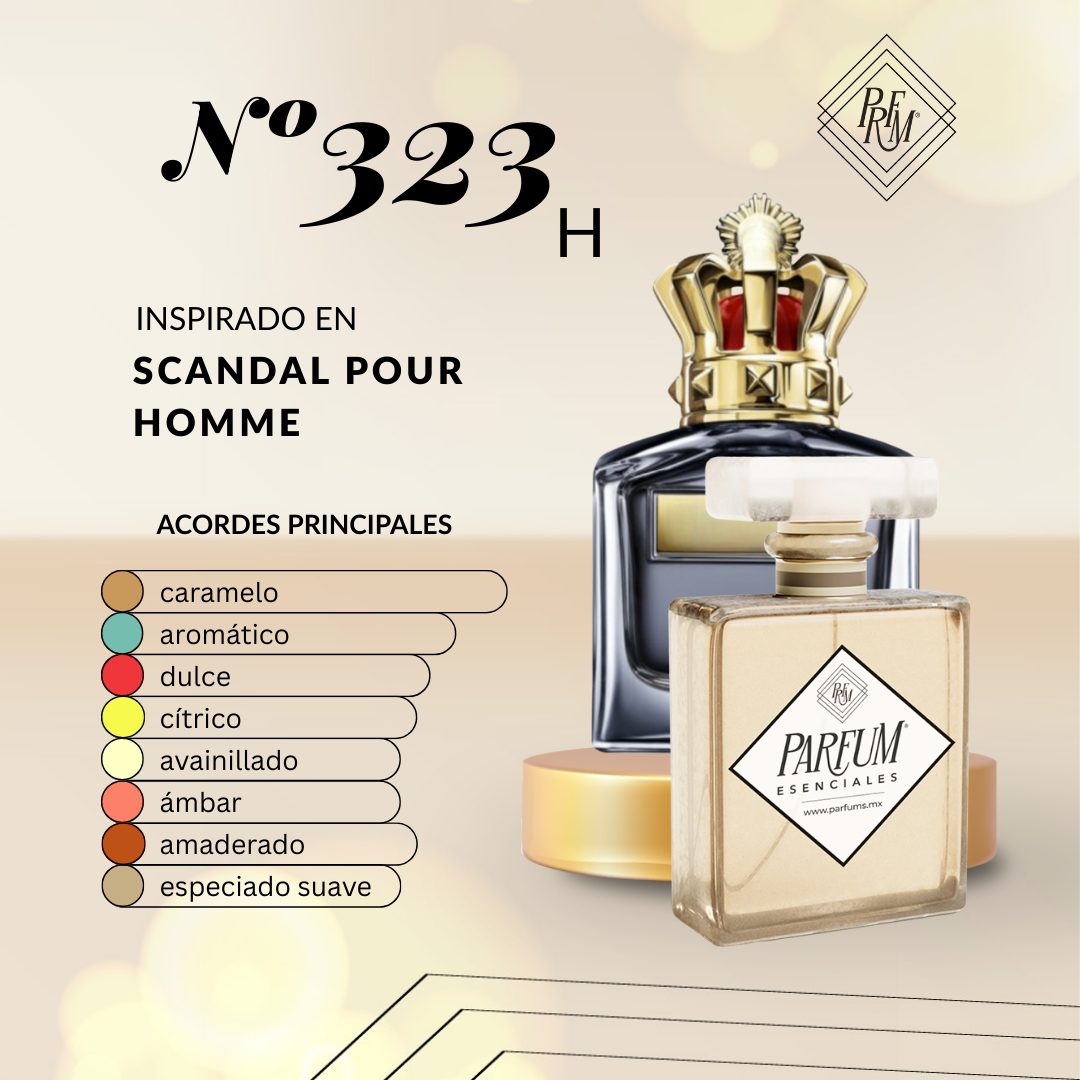 323H inspirado en SCANDAL POUR HOMME