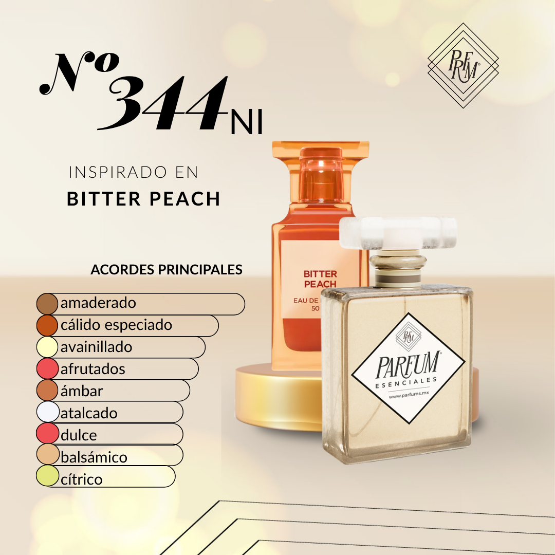 344NI- inspirado en BITTER PEACH UNISEX