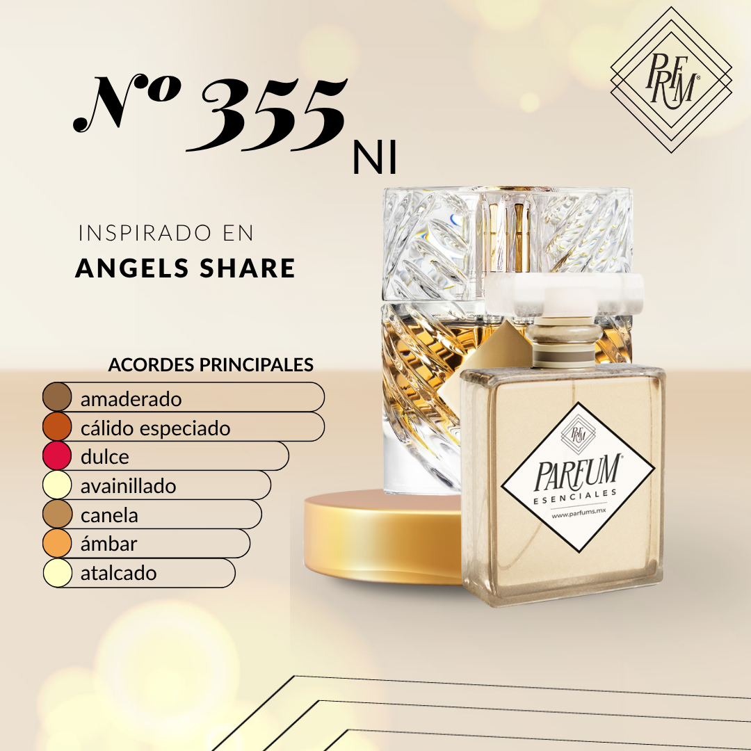 355NI- inspirado en ANGEL´S SHARE UNISEX