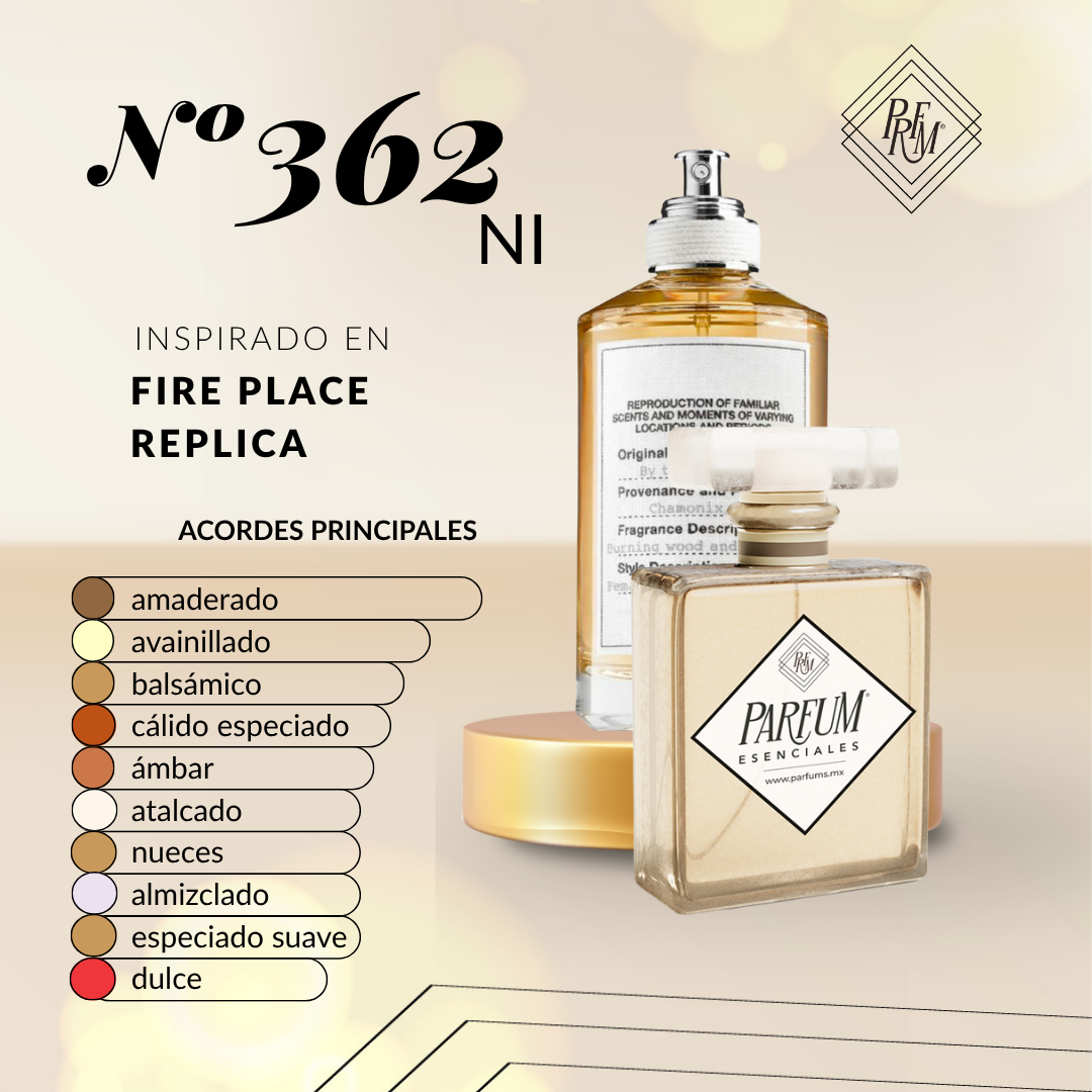 362NI- inspirado en BY THE FIREPLACE UNISEX