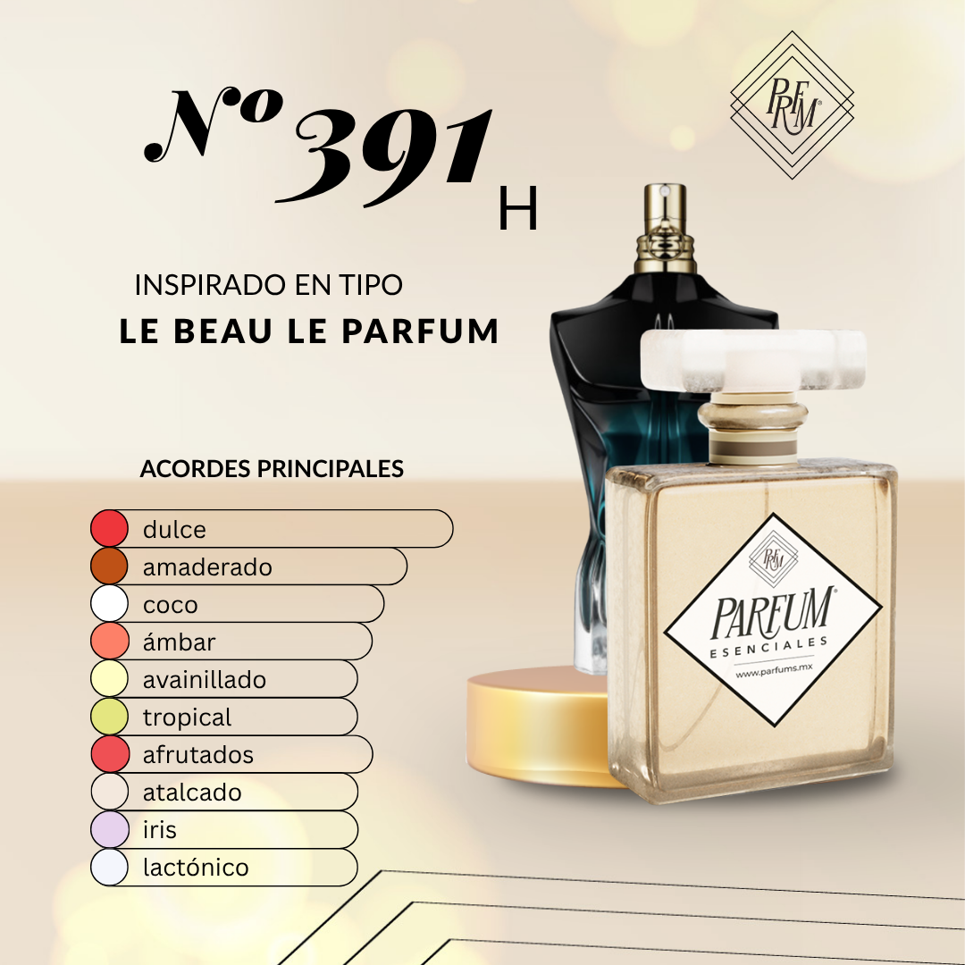 391H inspirado en LE BEAU LE PARFUM