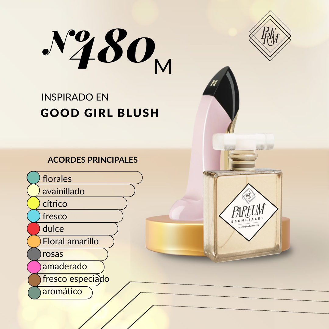 480M - Inspirado en GOOD GIRL BLUSH FEM