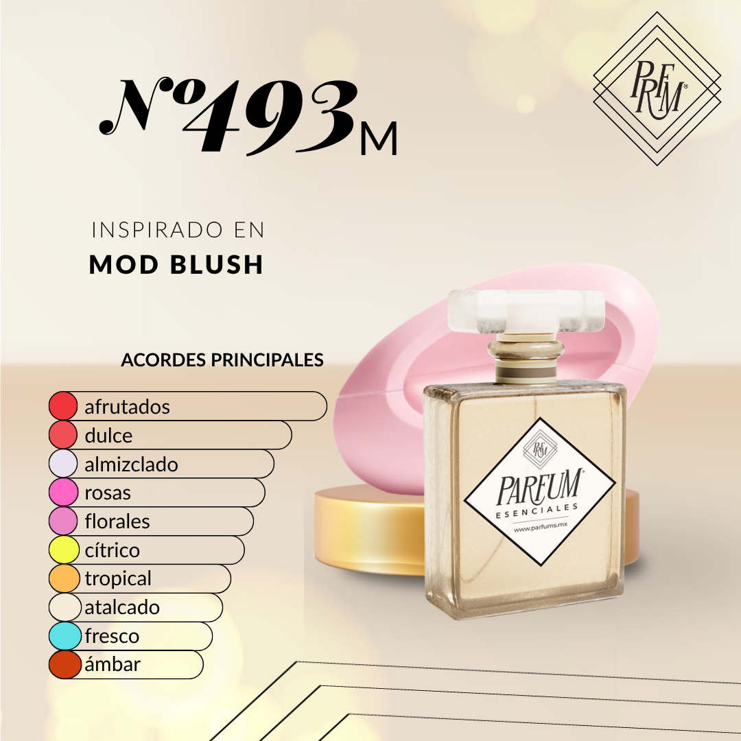 493M inspirado en MOD BLUSH FEM