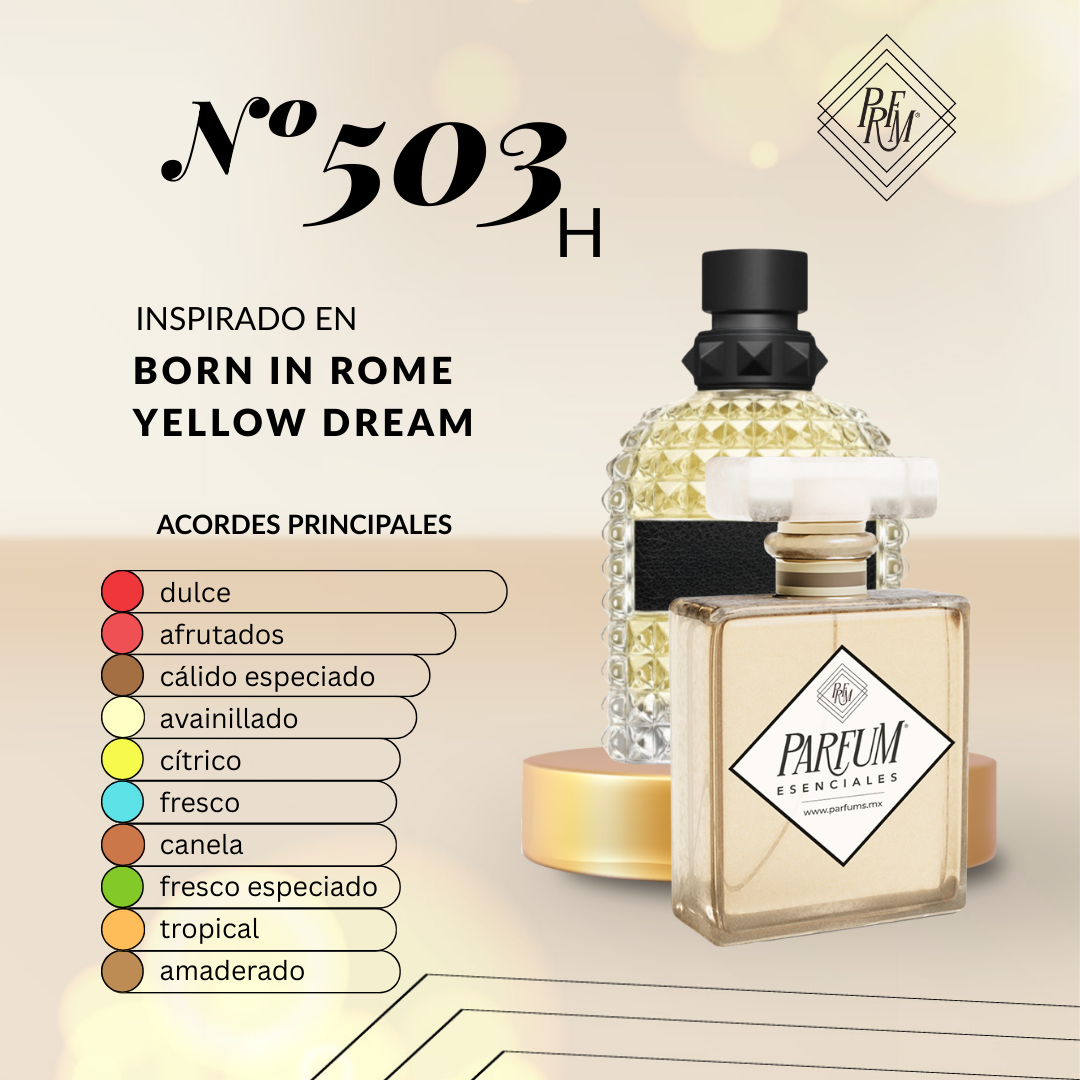 503H spirado en BORN-IN-ROME-YELLOWDREAM-DESCONTINUADO