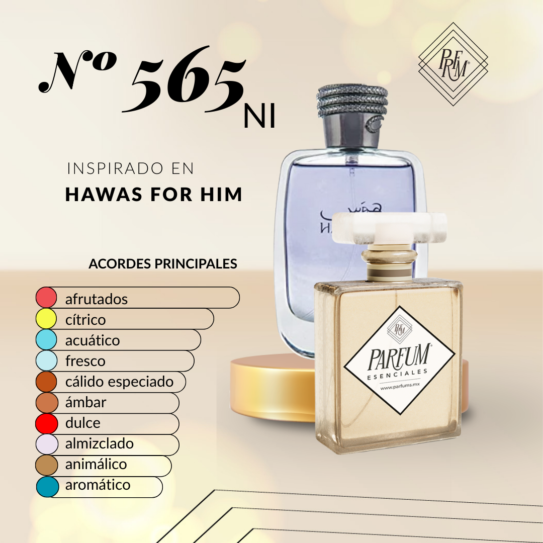 565NI- inspirado en Hawas for Him MAN