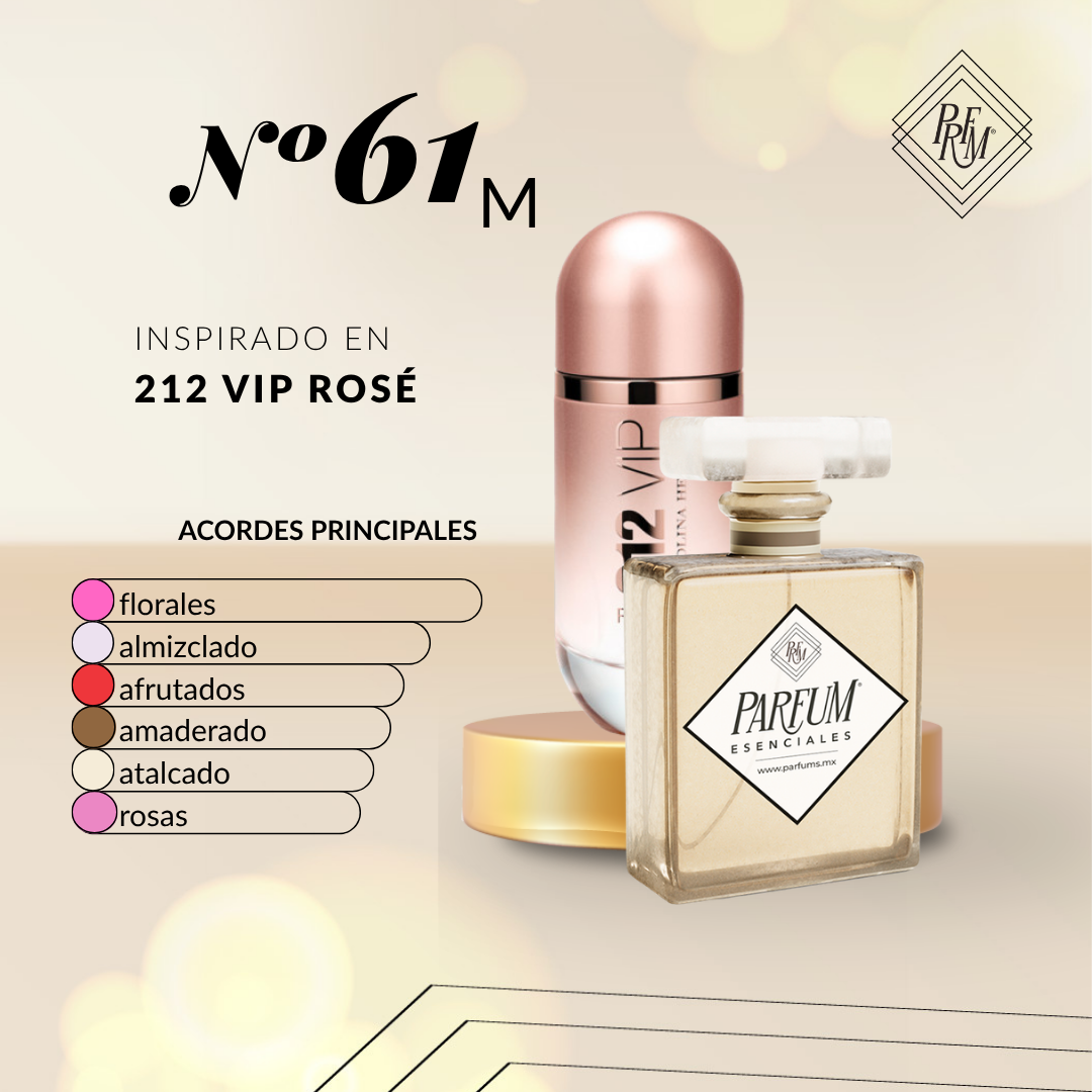 61M inspirado en M-212VIP-ROSE