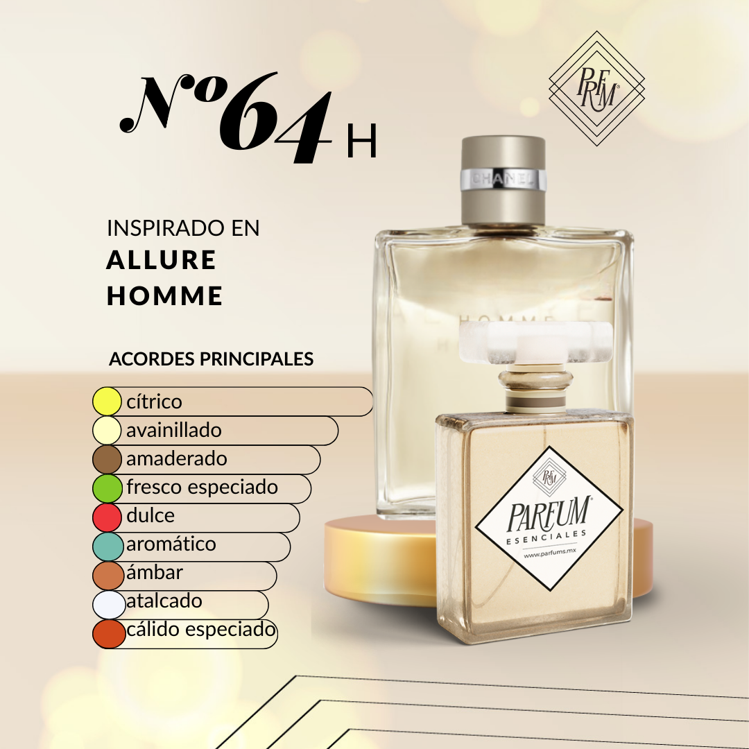 64H inspirado en ALLURE HOMME