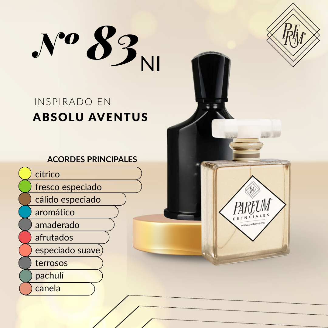 83NI- inspirado en ABSOLU AVENTUS MAN
