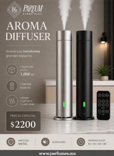 DIFUSOR ELÉCTRICO AROMATICO 1000 m³