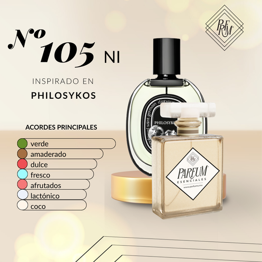 105NI- inspirado en PHILOSYKOS UNISEX