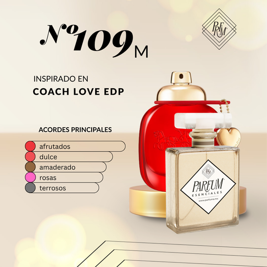 109M inspirado en C0ACH-LOVE EDP