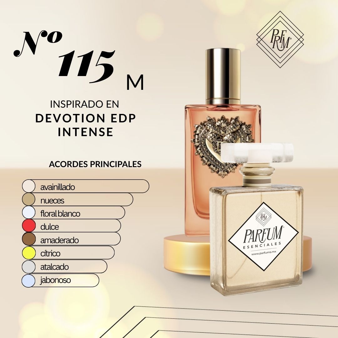 115M Inspirado en DEVOTION EDP INTENSE