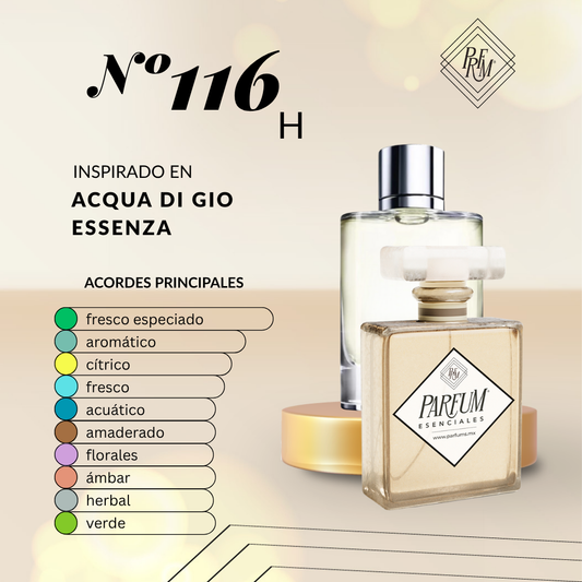 116H inspirado en ACQUA-DI-GIOESSENZA