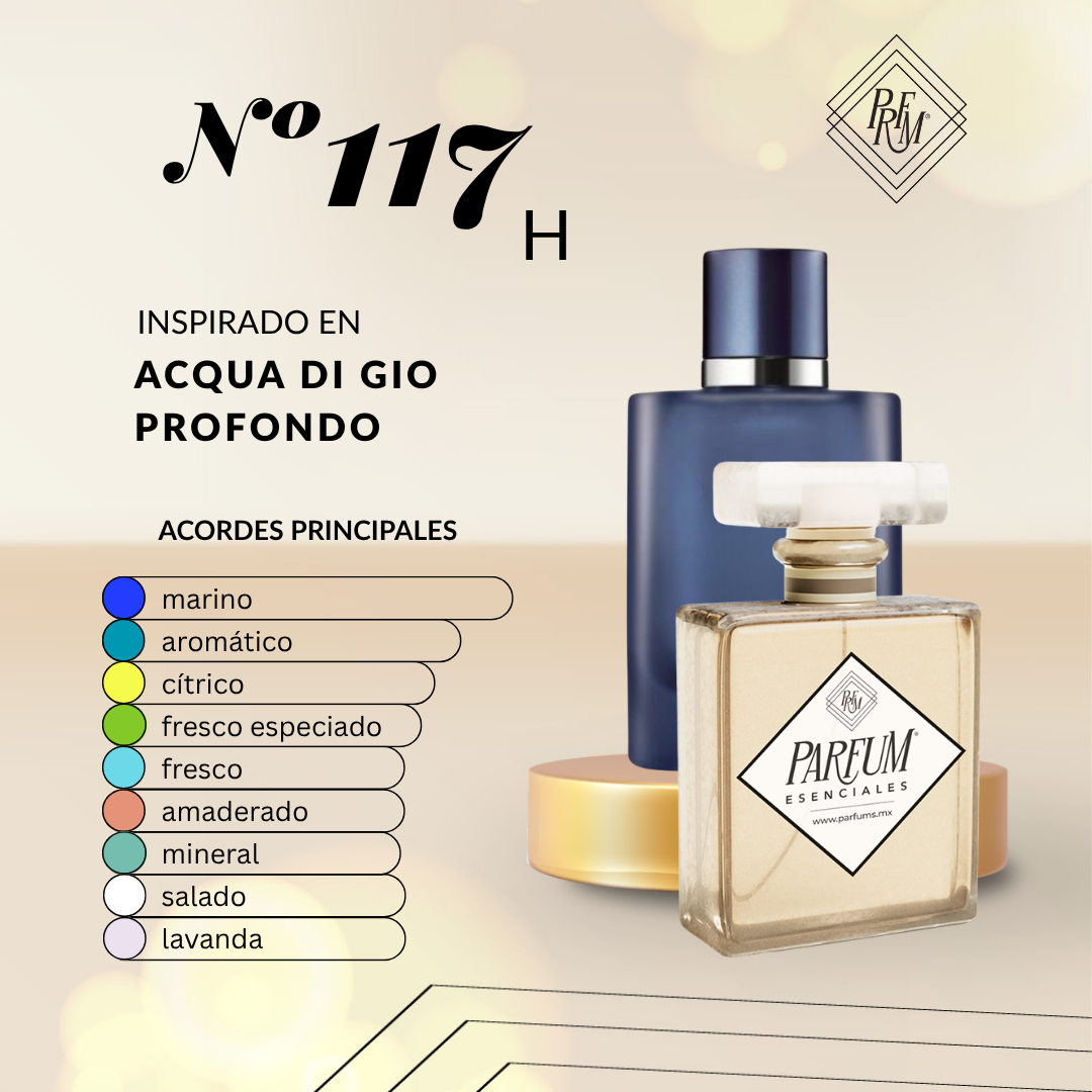 117H inspirado en ACQUA-DI-GIOPROFONDO