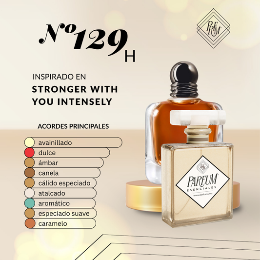 129H inspirado en STRONGER WITH U INTENSELY
