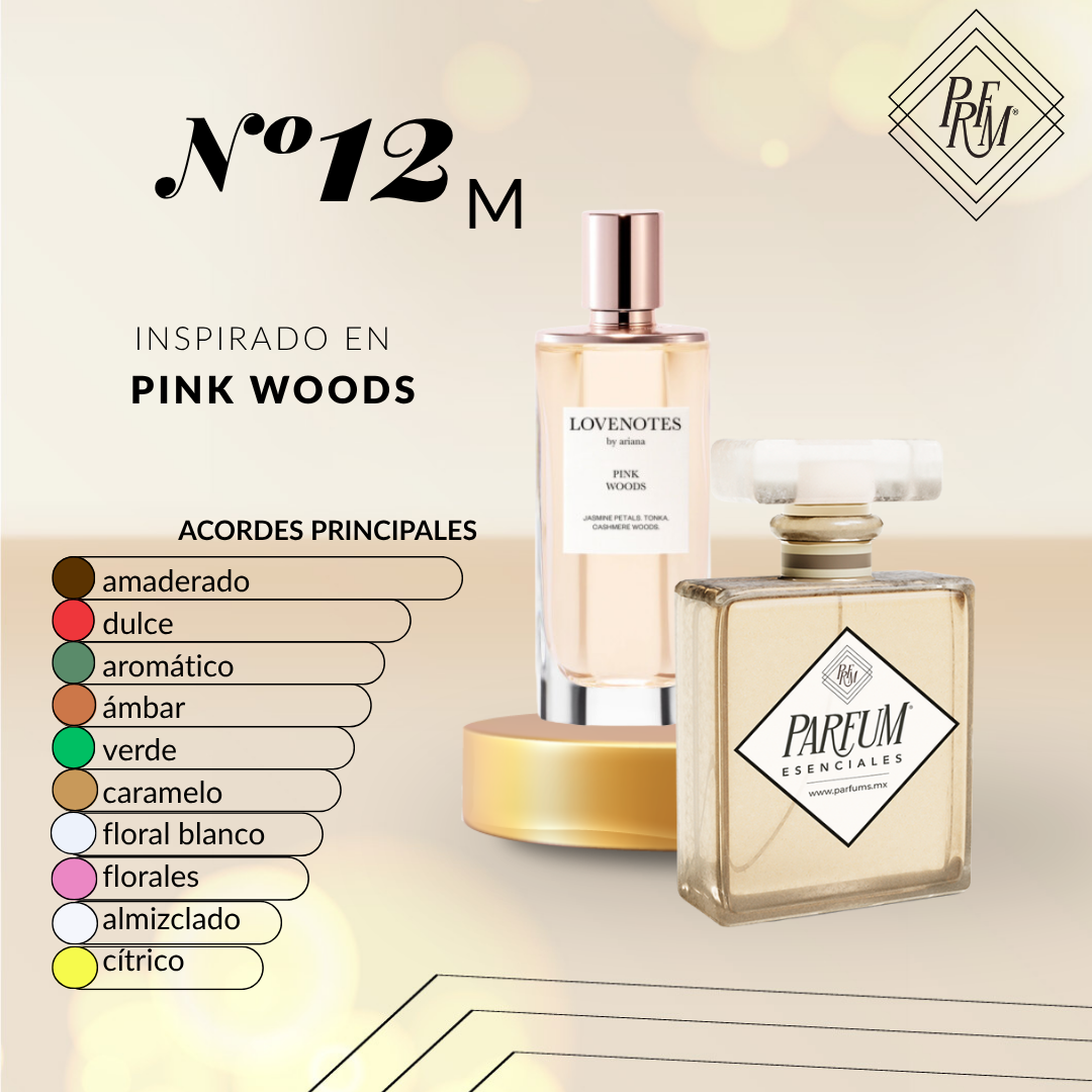 12M inspirado en  PINK WOODS FEM