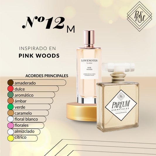 12M inspirado en  PINK WOODS FEM