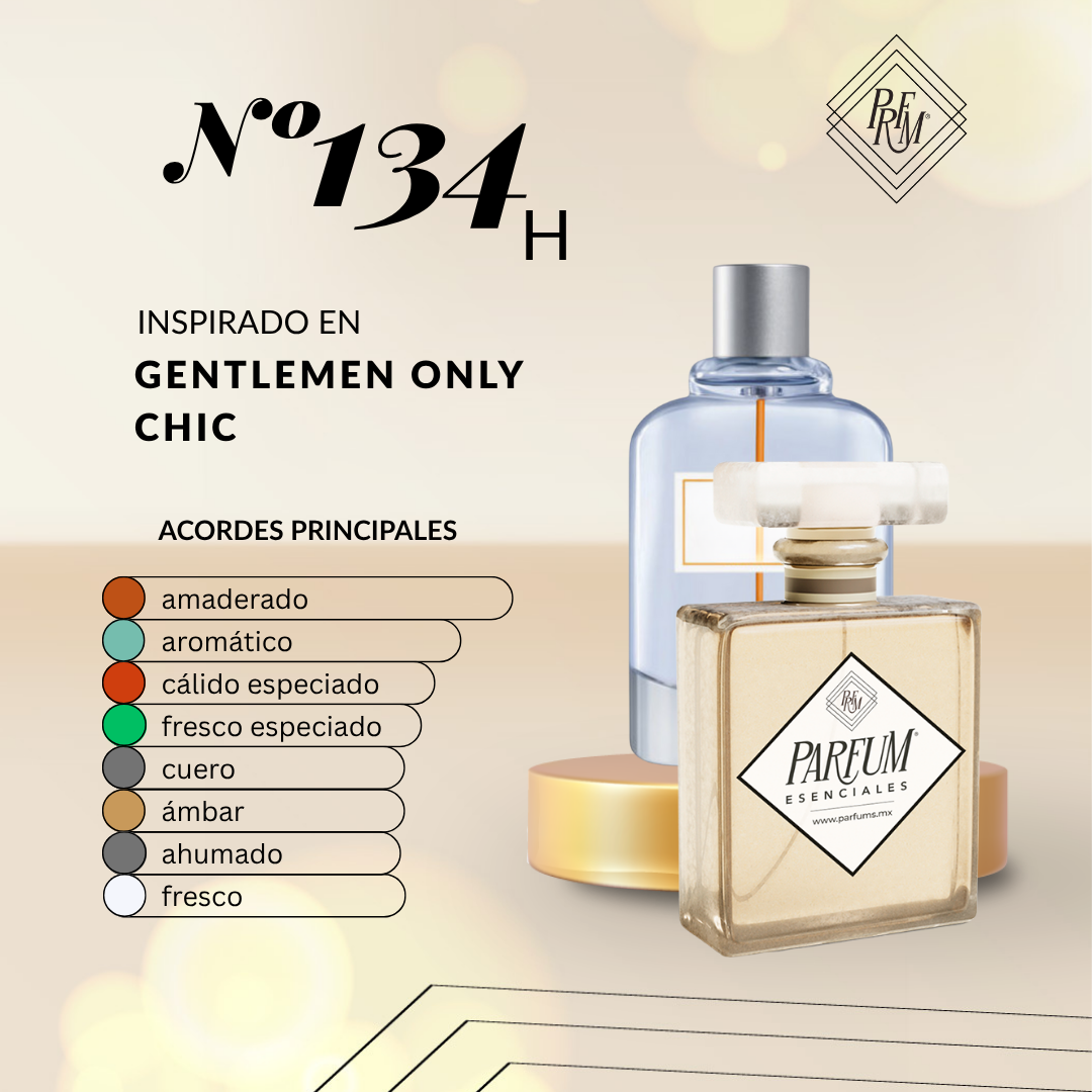 134H inspirado en GENTLEMAN ONLY CASUAL CHIC