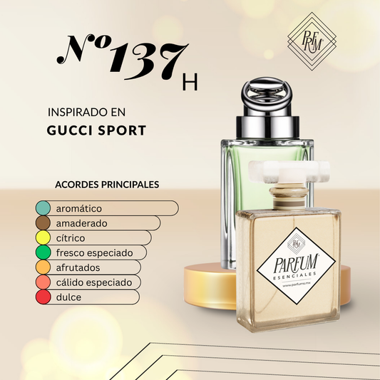 137H inspirado en GUCCI BY GUCCI SPORT MAN