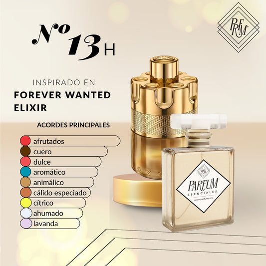 13H Inspiración de FOREVER WANTED ELIXIR MAN