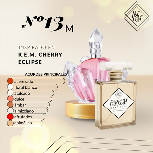 13M Inspirado en R.E.M. CHERRY ECLIPSE FEM