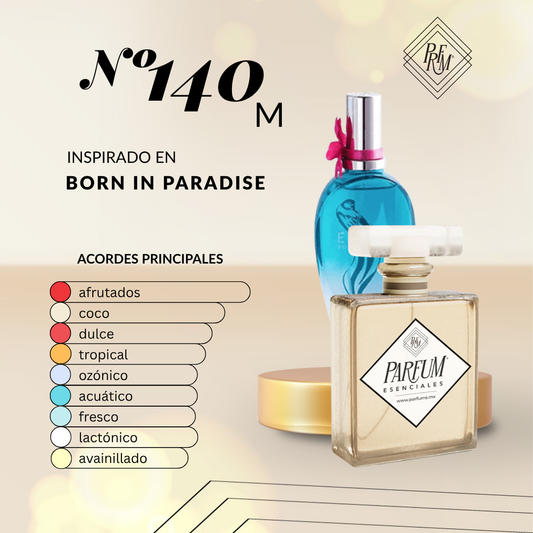 140M inspirado en BORN IN PARADISE