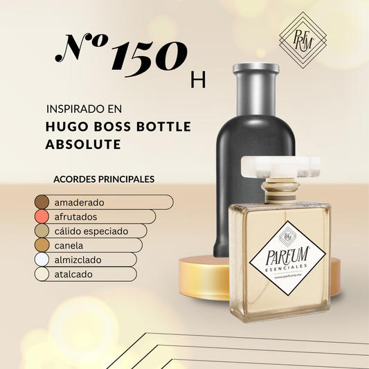 150H inspirado en BOTTLED ABSOLU MAN