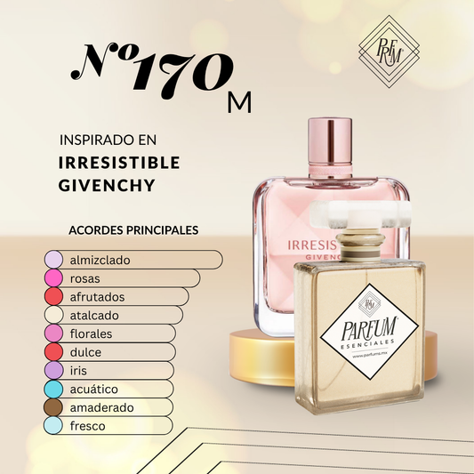 170M inspirado en IRRESISTIBLE FEM