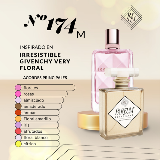 174M inspirado en RESISTIBLE VERY FLORAL