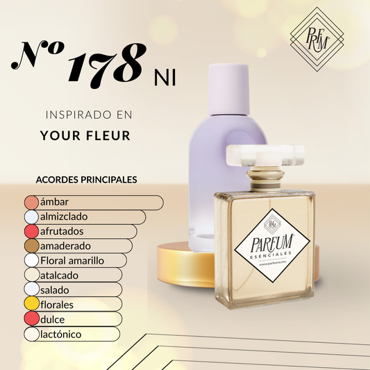 178NI- Inspirado en YOUR FLEUR UNISEX