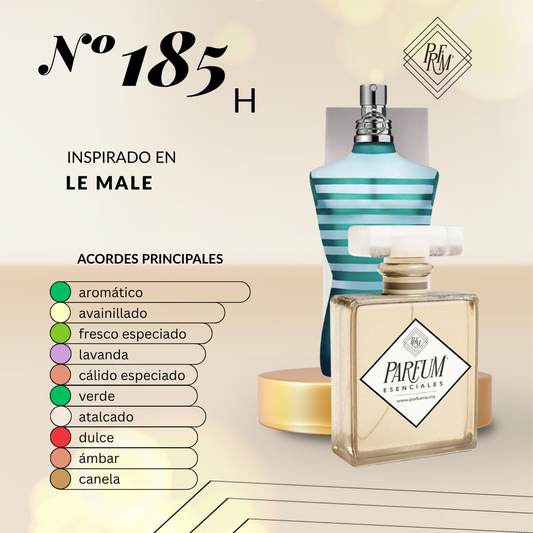 185H inspirado en LE MALE