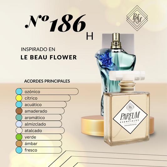 186H inspirado en LE BEAU-FLOWER EDITION