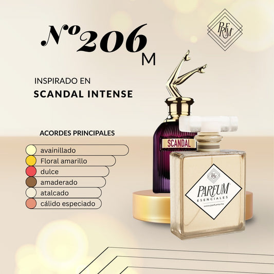 206M Inspirado en SCANDAL INTENSE FEM