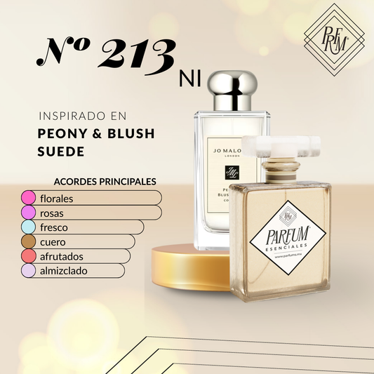 213NI Inspirado PEONY & BLUSH SUEDE UNISEX