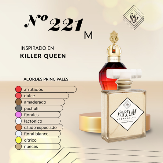 221M inspirado en KILLER QUEEN FEM