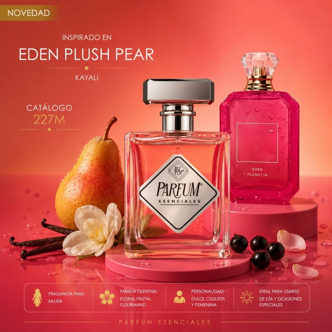 227M- inspirado en EDEN PLUSH PEAR