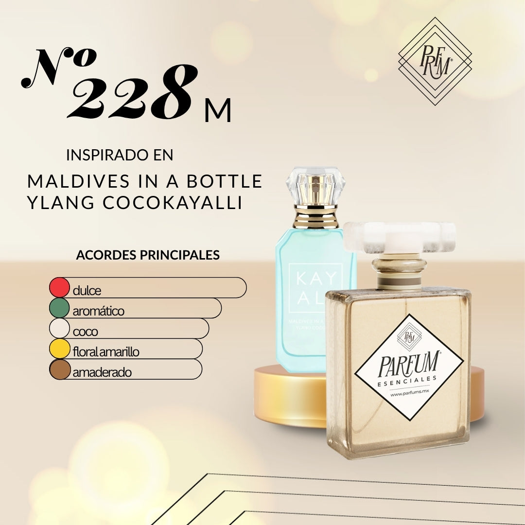 228M inspirado en MALDIVES IN A BOTTLE YLANG