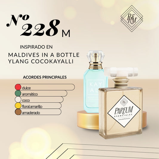 228M inspirado en MALDIVES IN A BOTTLE YLANG