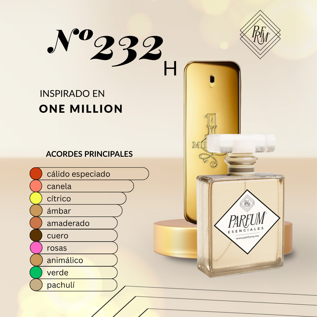 232H inspirado en ONE MILLION