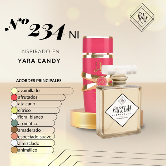 234NI- Inspirado en YARA CANDY