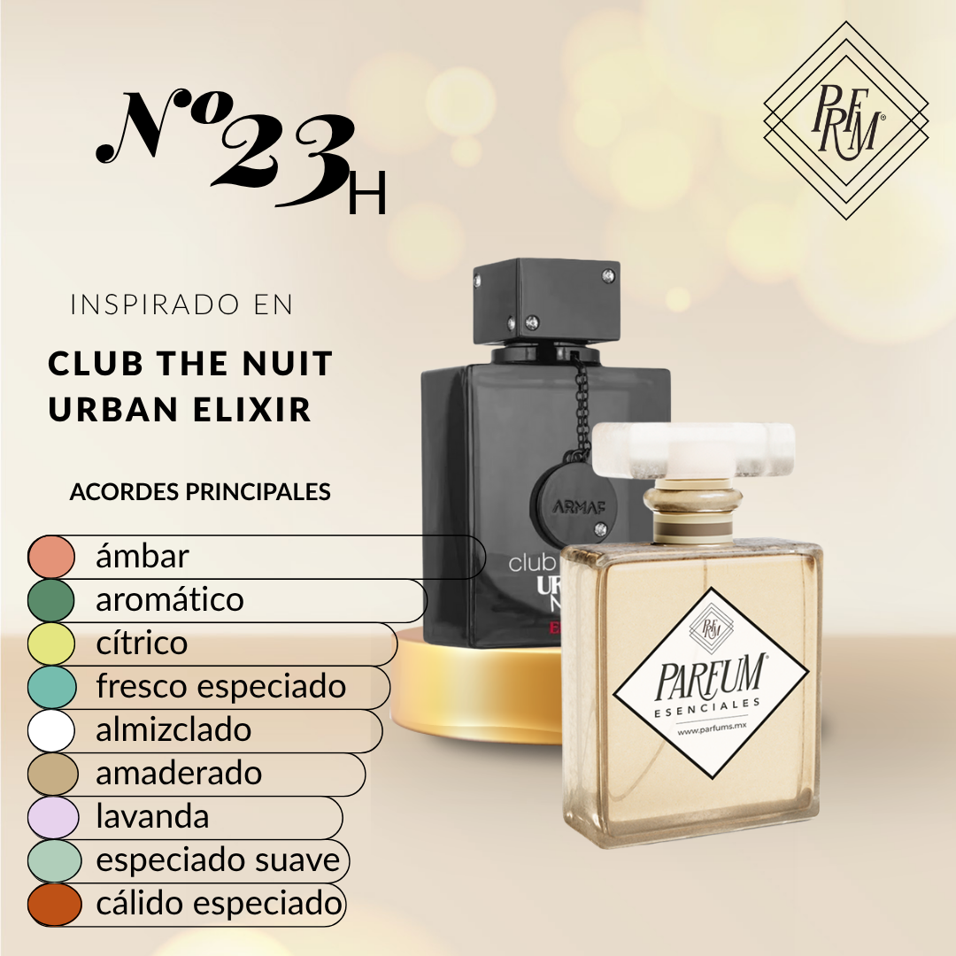 23H inspirado en CLUB DE NUIT URBAN ELIXIR MAN