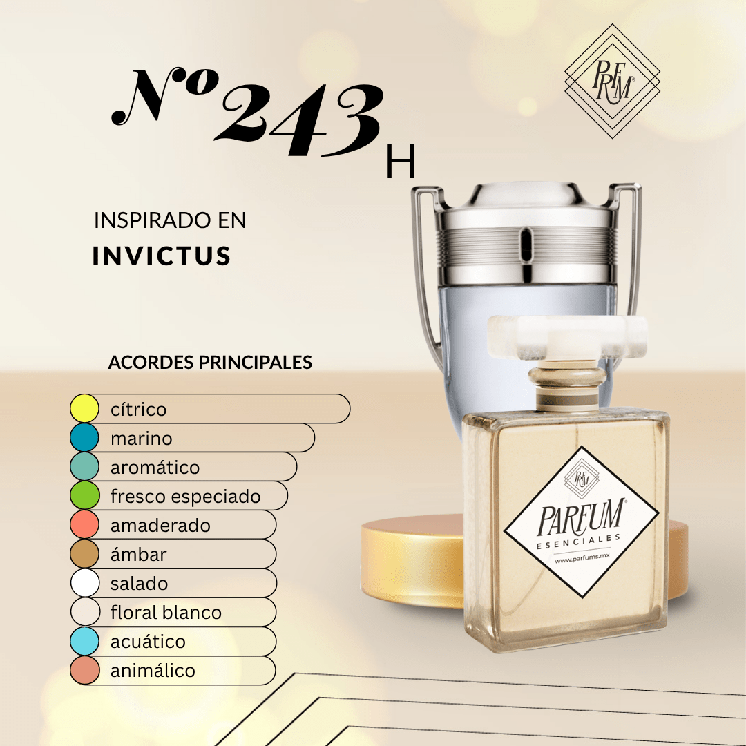 243H inspirado en  INVICTUS