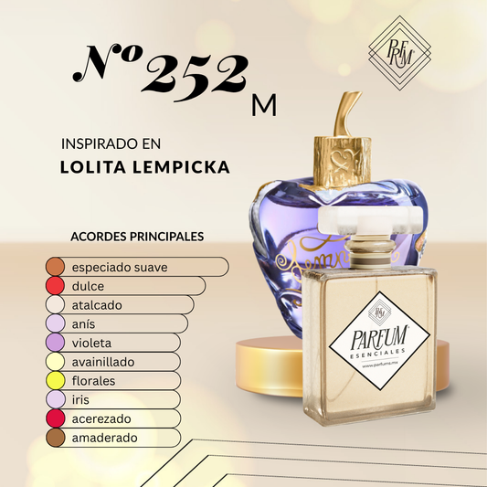 252M inspirado en  LOLITA LEMPICKA FEM