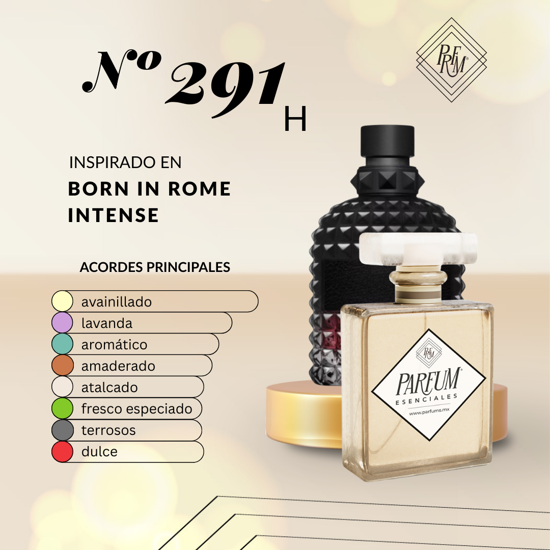 291H inspirado en BORN IN ROME INTENSE