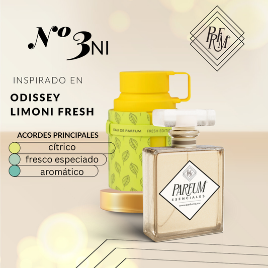 3NI inspirado en ODESSY LIMONI FRESH