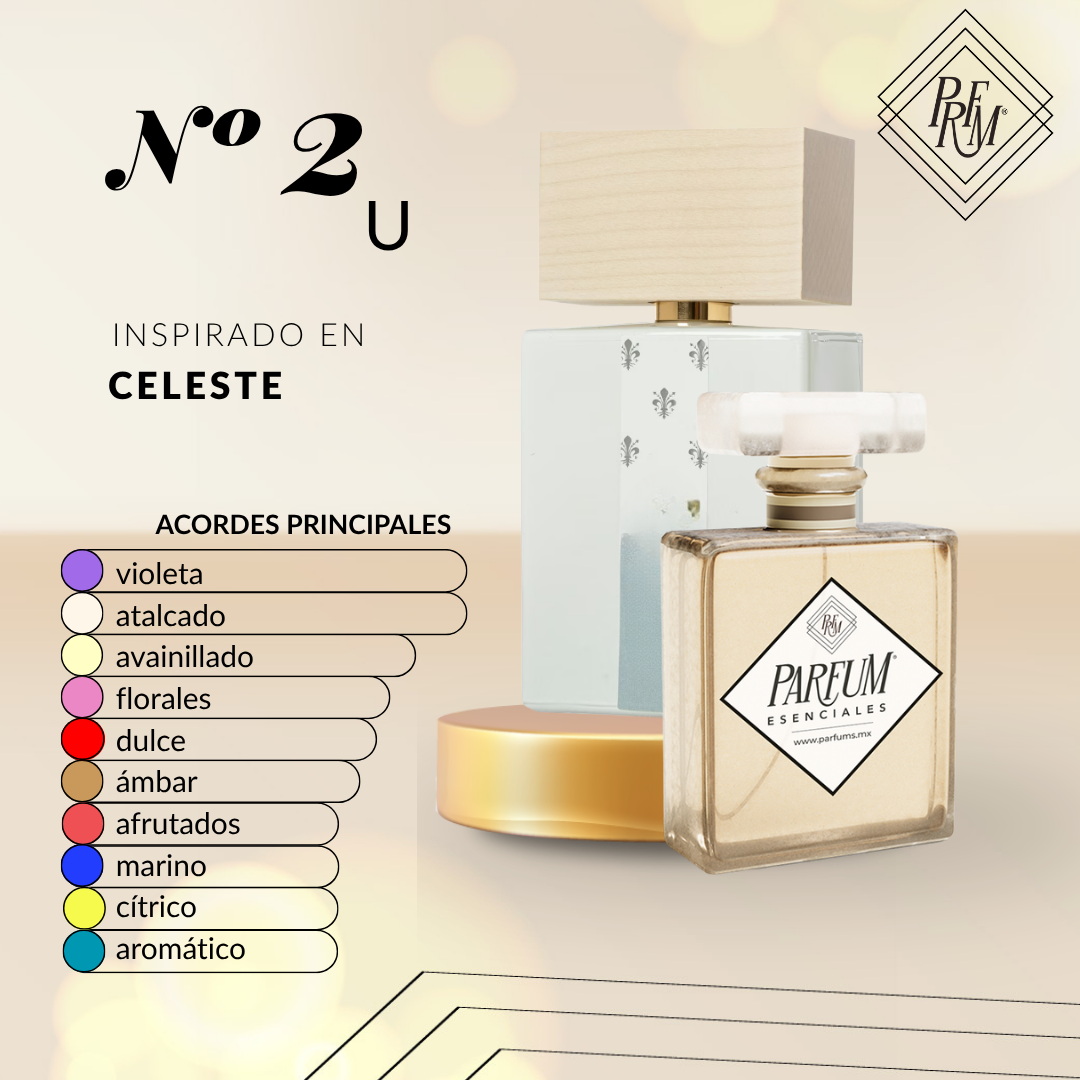 2U inspirado en CELESTE UNISEX