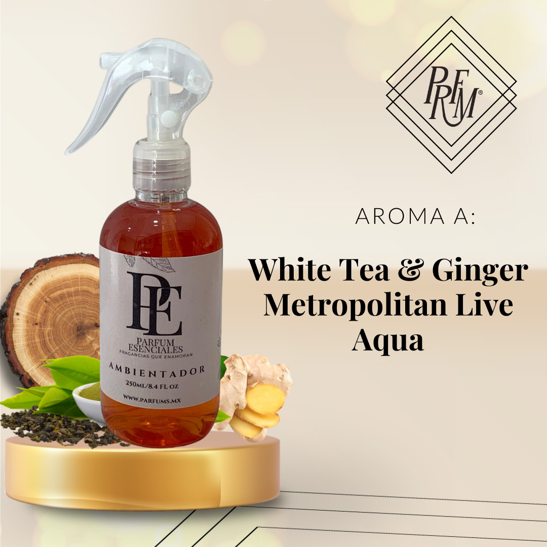 AMBIENTAL WHITE TEA & GINGER